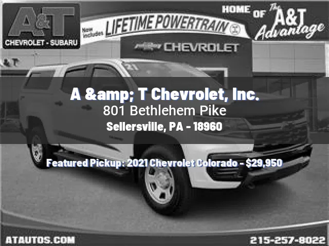 A & T Chevrolet, Inc.