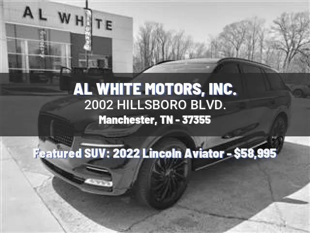 AL WHITE MOTORS, INC.