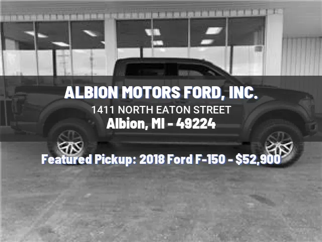 ALBION MOTORS FORD, INC.