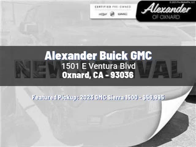 Alexander Buick GMC