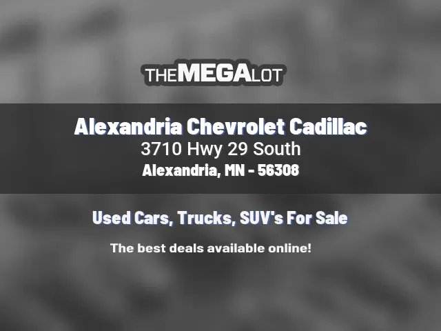 Alexandria Chevrolet Cadillac