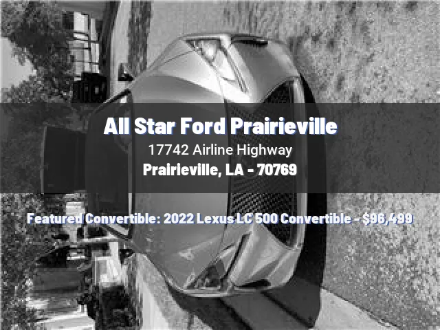 All Star Ford Prairieville