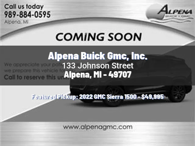 Alpena Buick Gmc, Inc.