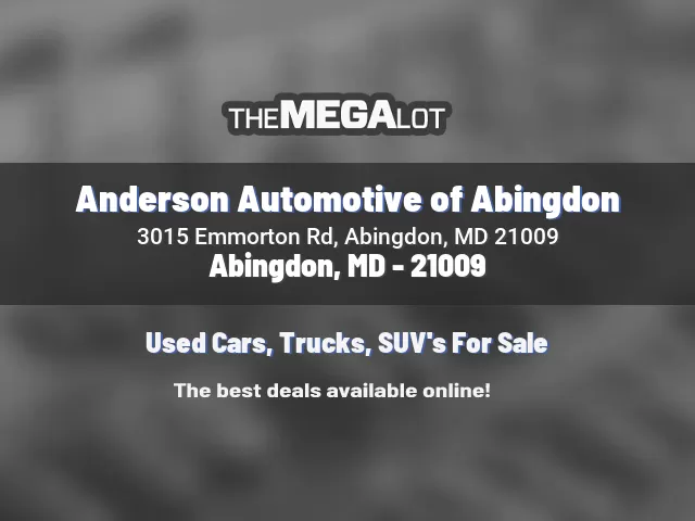 Anderson Automotive of Abingdon