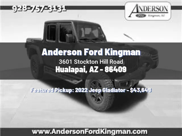 Anderson Ford Kingman