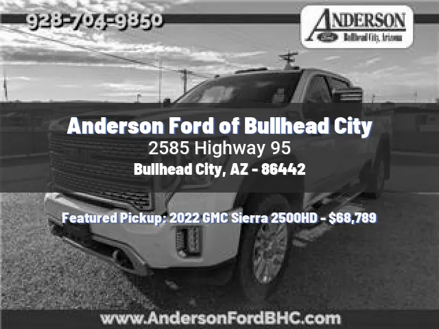 Anderson Ford of Bullhead City