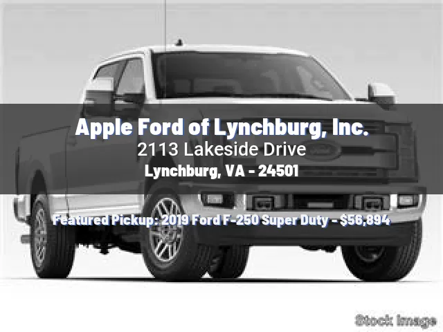 Apple Ford of Lynchburg, Inc.