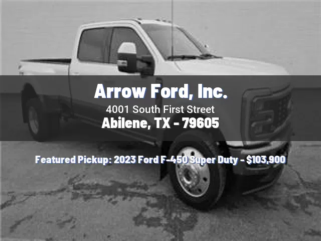 Arrow Ford, Inc.