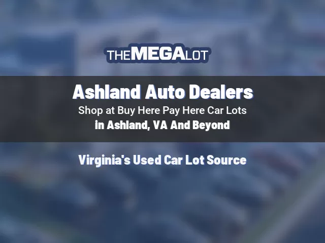 Ashland Auto Dealers