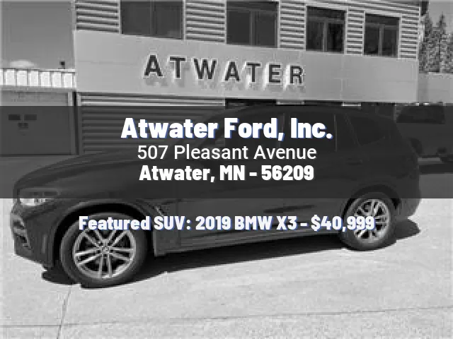 Atwater Ford, Inc.