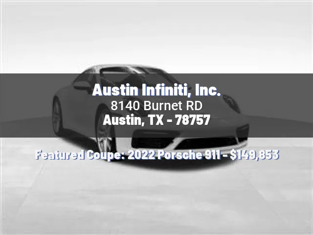 Austin Infiniti, Inc.