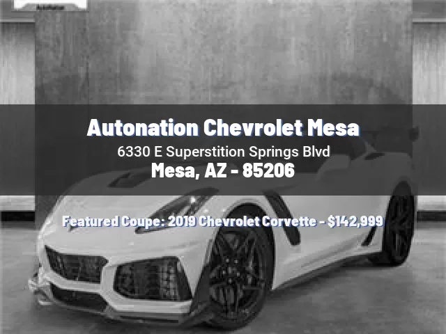 Autonation Chevrolet Mesa