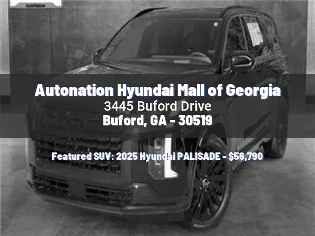 Autonation Hyundai Mall of Georgia