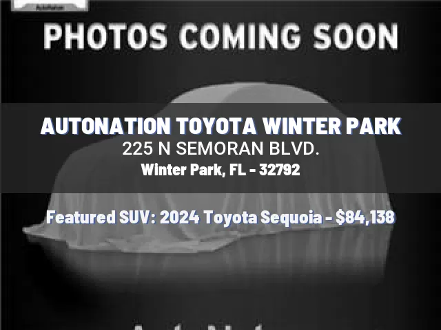 AUTONATION TOYOTA WINTER PARK