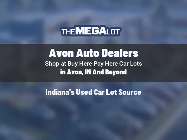 Avon Auto Dealers