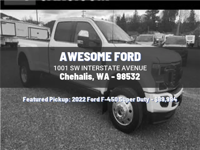 AWESOME FORD