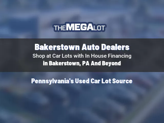 Bakerstown Auto Dealers