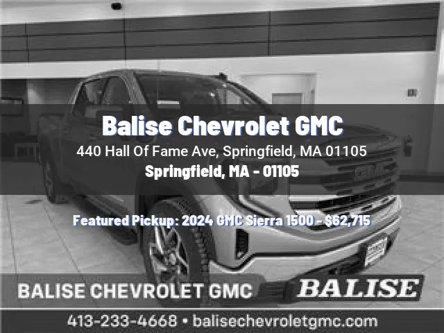 Balise Chevrolet GMC