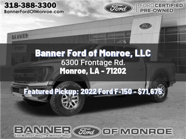 Banner Ford of Monroe, LLC