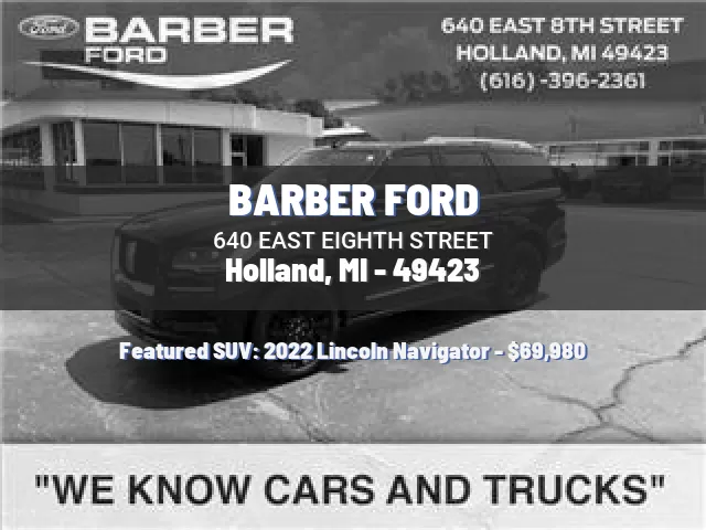 BARBER FORD