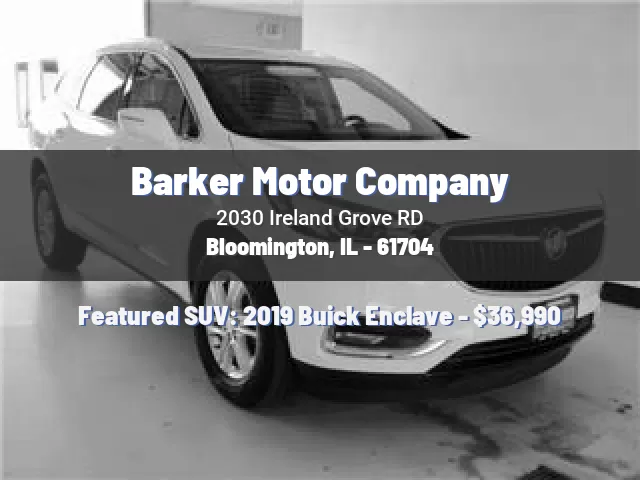 Barker Motor Company