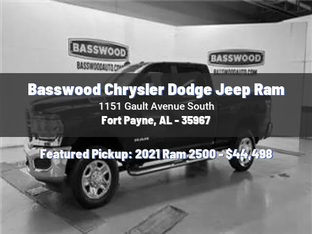 Basswood Chrysler Dodge Jeep Ram