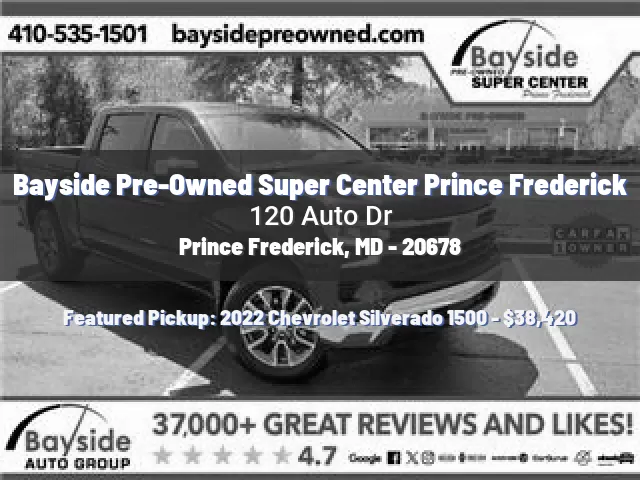 Bayside Pre-Owned Super Center Prince Frederick