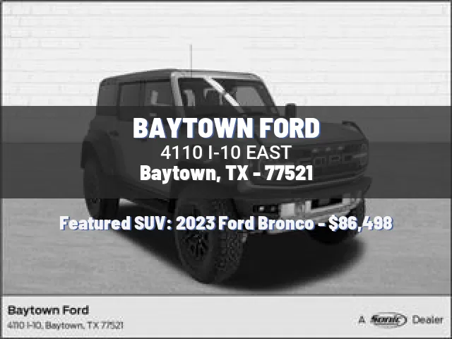 BAYTOWN FORD