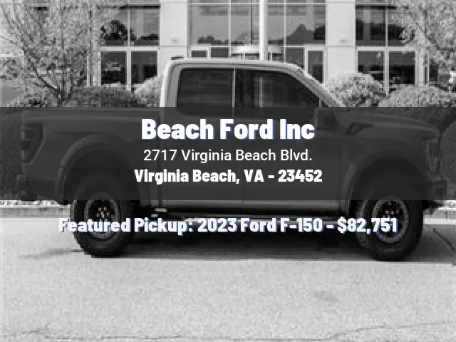 Beach Ford Inc