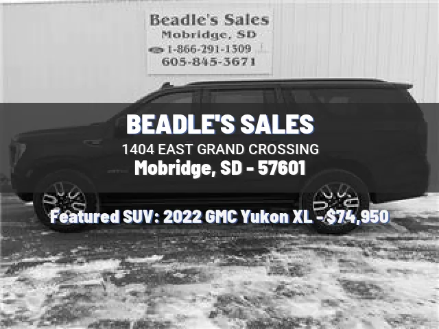 BEADLE'S SALES