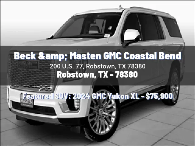 Beck & Masten GMC Coastal Bend