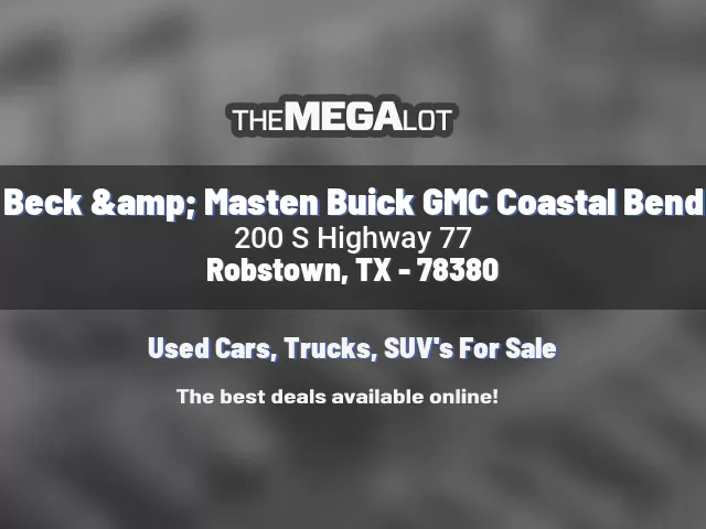 Beck & Masten Buick GMC Coastal Bend