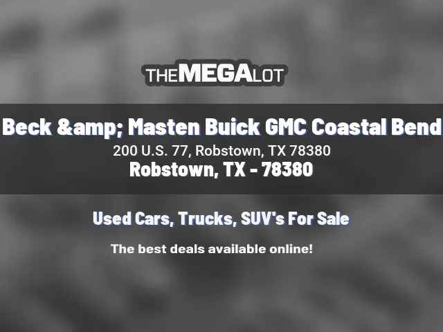 Beck & Masten Buick GMC Coastal Bend