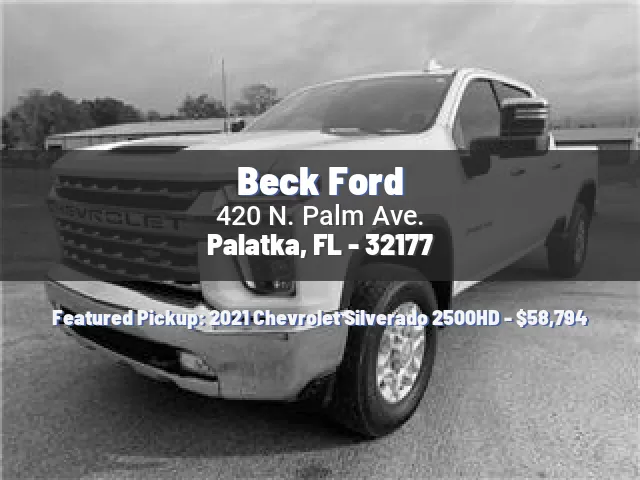 Beck Ford