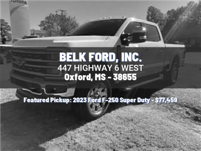 BELK FORD, INC.