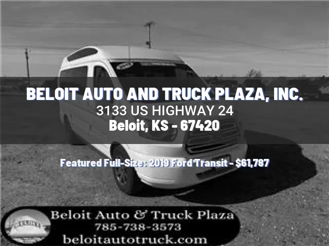 BELOIT AUTO AND TRUCK PLAZA, INC.