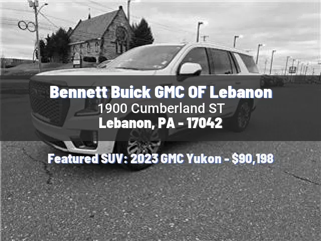 Bennett Buick GMC OF Lebanon