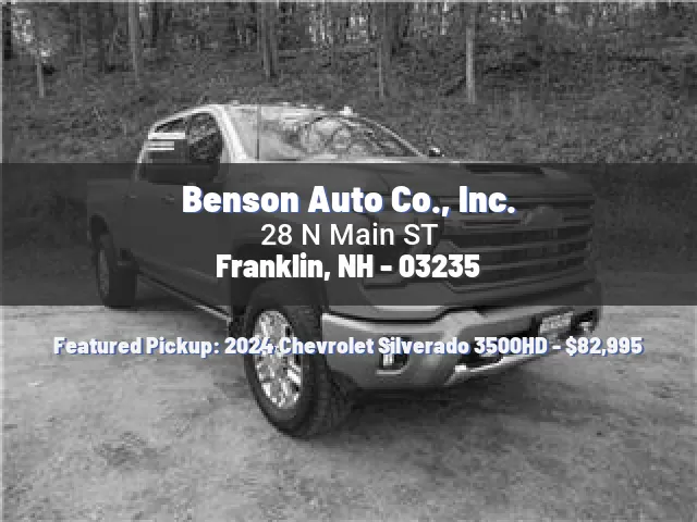 Benson Auto Co., Inc.