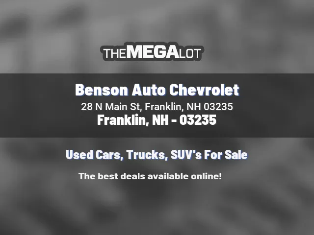 Benson Auto Chevrolet