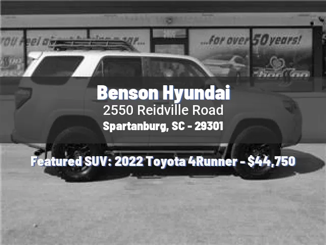 Benson Hyundai