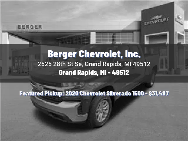 Berger Chevrolet, Inc.