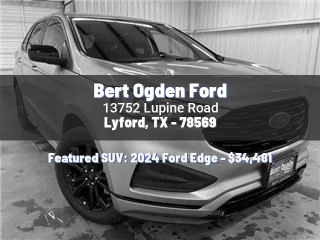 Bert Ogden Ford