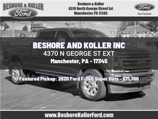 BESHORE AND KOLLER INC