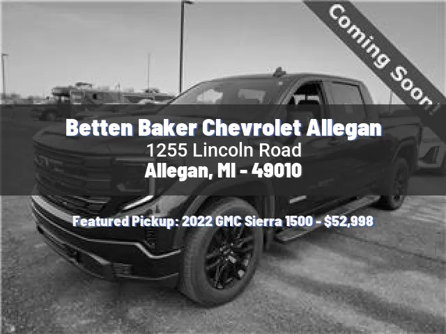 Betten Baker Chevrolet Allegan