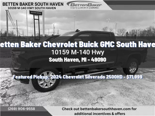 Betten Baker Chevrolet Buick GMC South Haven