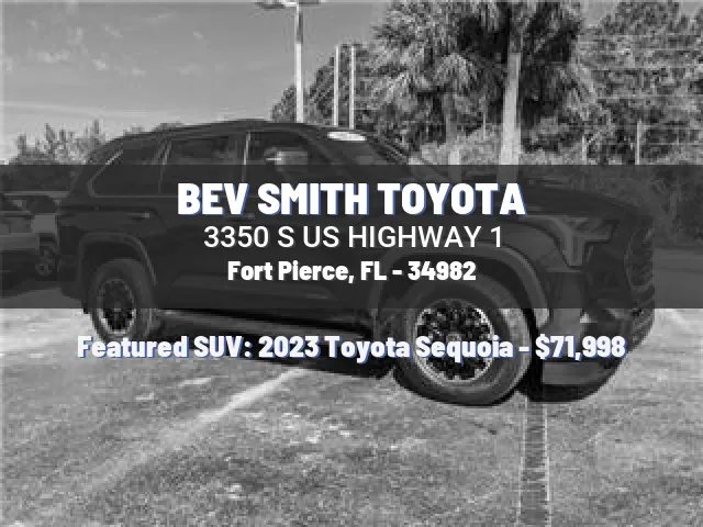 BEV SMITH TOYOTA