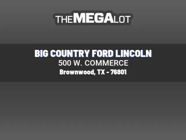 BIG COUNTRY FORD LINCOLN