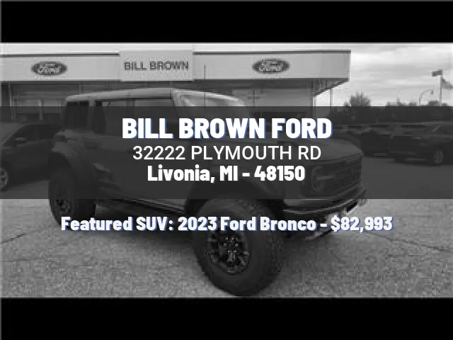 BILL BROWN FORD