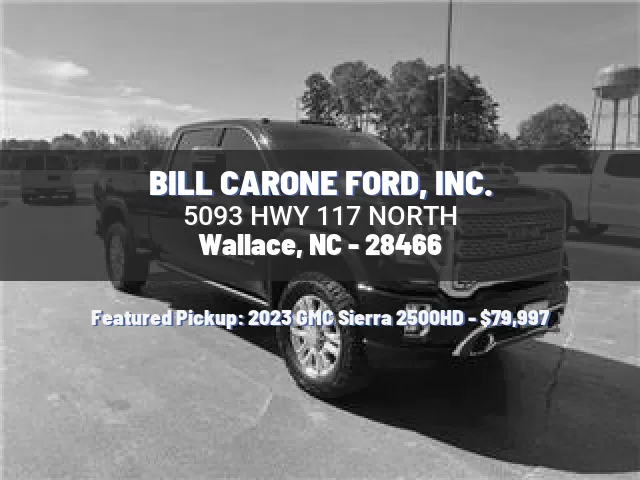 BILL CARONE FORD, INC.