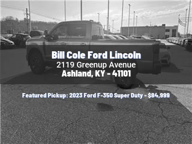 Bill Cole Ford Lincoln